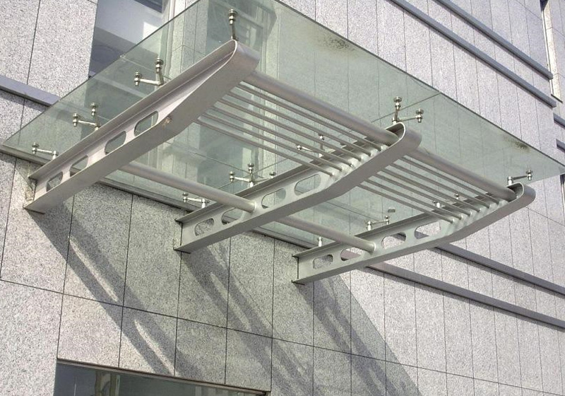 济南玻璃雨棚规格