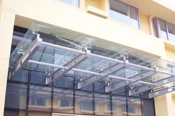 济南玻璃雨棚